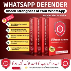 WaDefender - WhatsApp Account Strongness Checker for bulk sending