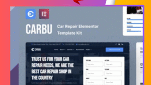 Carbu - Car Repair Elementor Template Kit