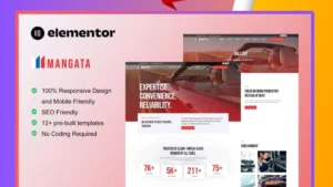 Mangata - Car Painting & Repair Elementor Template Kit