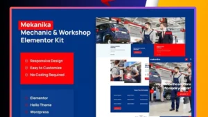 Mekanika - Mechanic and Workshop Company Template Kit