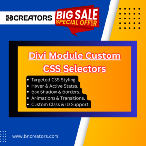 Divi Module Custom CSS Selectors