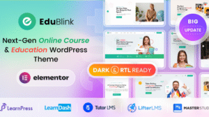 EduBlink - Education and Online Course WordPress Theme