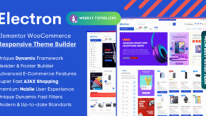 Electron - Elementor Electronics Store WooCommerce Theme