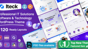 Iteck Software and Technology WordPress Theme
