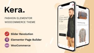 Kera - Fashion Elementor WooCommerce Theme