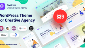 Keystroke - Creative Agency WordPress Theme
