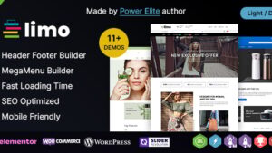 Limo WP - Elementor Multi-purpose WooCommerce Theme