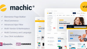Machic - Electronics Store WooCommerce Theme