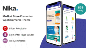 Nika - Medical Elementor WooCommerce Theme