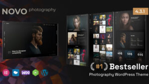 Novo - Photography WordPress Theme