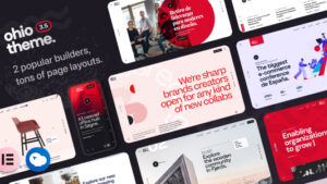 Ohio - Creative Portfolio & Agency WordPress Theme