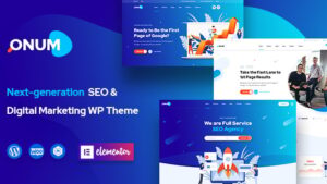Onum SEO and Marketing Theme