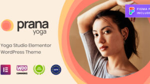 Prana Yoga - Fitness Theme for Elementor WordPress Theme