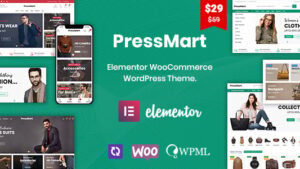 PressMart - Modern Elementor WooCommerce WordPress Theme