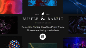 Rabbit - Exclusive Coming Soon WordPress Theme