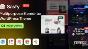 Sasfy - Multipurpose Elementor WordPress Theme