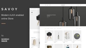 Savoy - Minimalist AJAX WooCommerce Theme