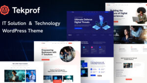 Tekprof - IT Solution and Technology Elementor Template Kit