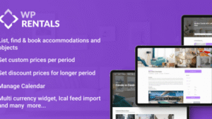 WP Rentals - Booking Accommodation WordPress Theme