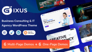 Gixus - Business Consulting and IT Agency WordPress