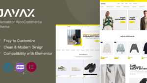 JavaX - Elementor WooCommerce Theme
