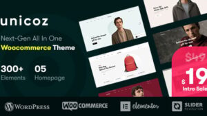 Unicoz - Elementor WooCommerce Theme