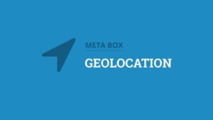 Meta Box Geolocation