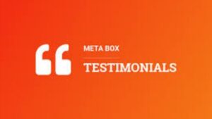 Meta Box Testimonials