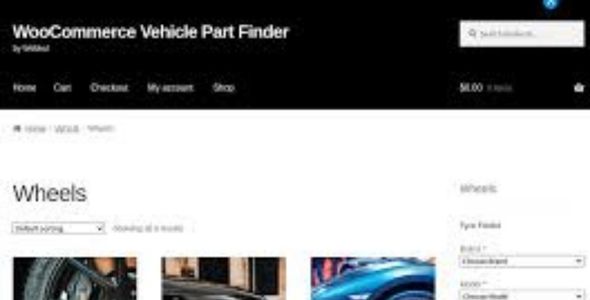 WooCommerce Vehicle Parts Finder