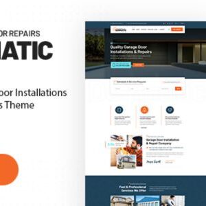 Dormatic - Garage Door Repair WordPress Theme