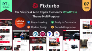 Fixturbo - Car Service and Repair WordPress Theme