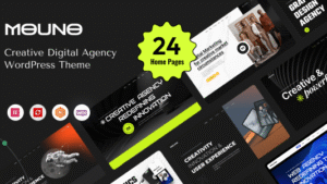Mouno - Creative Digital Agency WordPress Theme