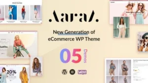 Aaraa - Fashion Shop WordPress Theme