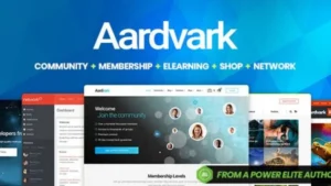 Aardvark - BuddyPress, Membership and Community Theme