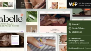 Abelle - Beauty Salon Elementor WordPress Theme