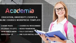Academia - Education Center WordPress Theme