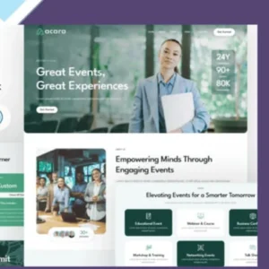 Acara - Event and Conference Elementor Template Kit