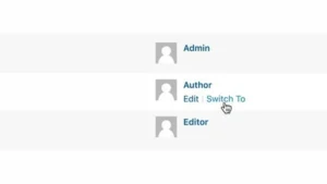 Account Switcher for WordPress