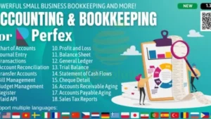 Accounting and Bookkeeping module for Perfex CRM