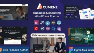 Acumenz - Business and Consulting WordPress Elementor Theme