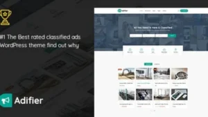 Adifier Classified Ads WordPress Theme
