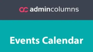 Admin Columns Pro Events Calendar