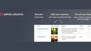 Admin Columns Pro WordPress Plugin