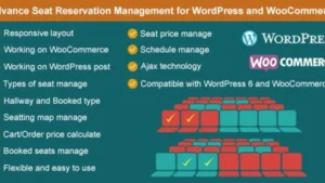 Advance Seat Reservation Management for WooCommerce