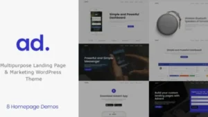 Advent - Digital Marketing WordPress Theme