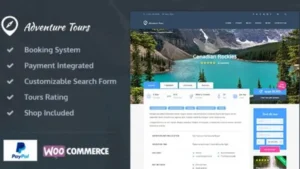 Adventure Tours - WordPress Tour/Travel Theme