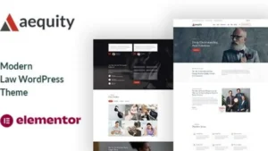 Aequity - Law WordPress Theme