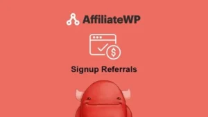 AffiliateWP Signup Referrals