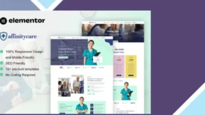 AffinityCare - Home Care and Private Nursing Services Elementor Template Kit