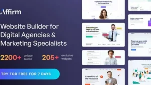 Affirm - Marketing and Digital Agency WordPress Theme